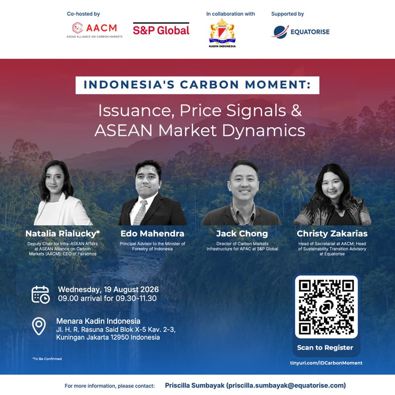 Cover Image for Indonesia's Carbon Moment: Issuance, Price Signals & ASEAN Market Dynamics