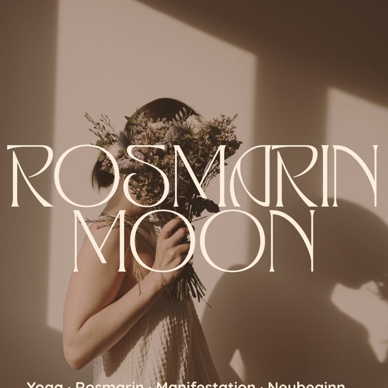 Cover Image for 🌿 ROSMARIN MOON 🌑 Neumond · Yoga · Rosmarin · Manifestation · Neubeginn ✨