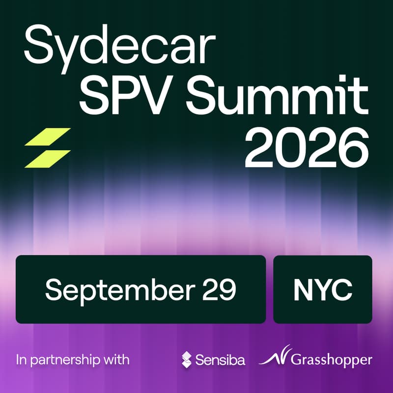 Cover Image for Sydecar SPV Summit