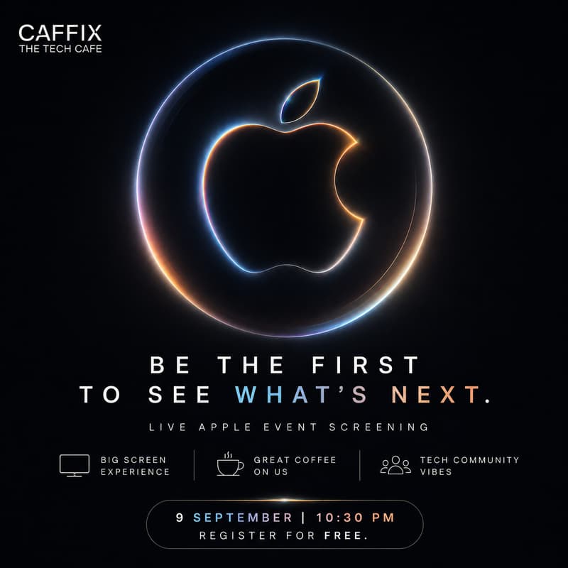 Cover Image for Apple Event Screening at Caffix