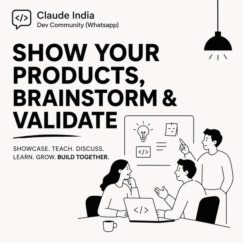 Cover Image for Show Your Products, Brainstorm & Validate #003