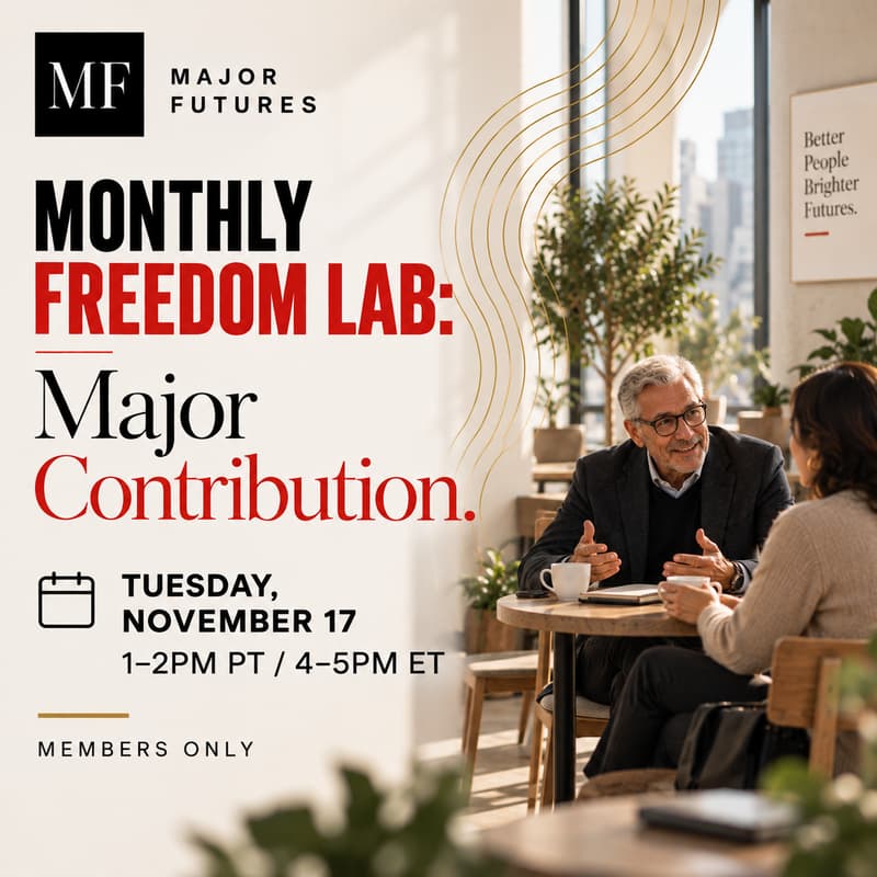 Cover Image for Monthly Freedom Lab - Major Contribution