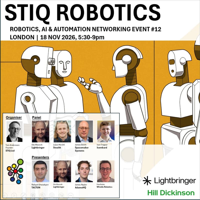 Cover Image for STIQ ROBOTICS evening networking event (#12)