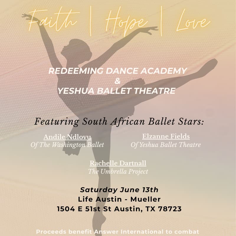 Cover Image for Redeeming Arts Presents: Faith | Hope | Love
