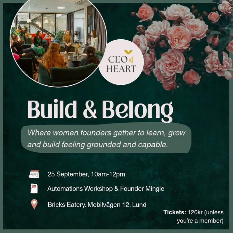 Cover Image for Build & Belong | CEO at Heart®