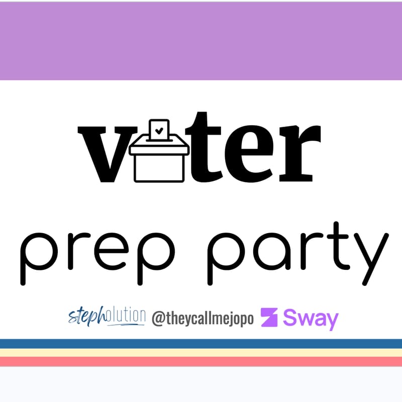 Cover Image for Nevada + Las Vegas Voter Prep Party