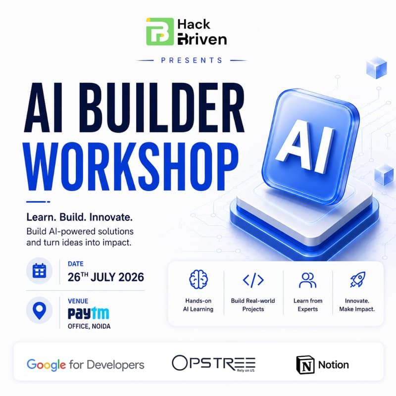 Cover Image for AI BUILDER WORKSHOP
