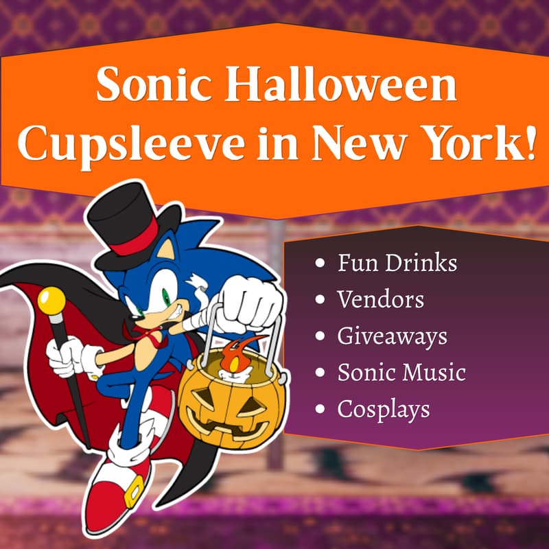 Cover Image for Sonic Halloween Cupsleeve