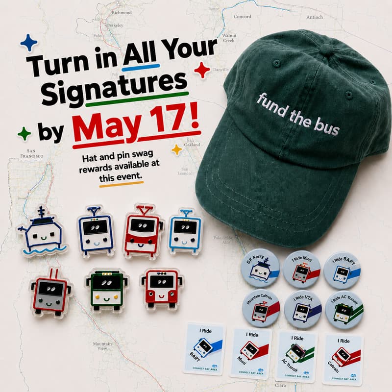 Cover Image for Turn in Your Signatures and Pick Up Your Hat and Pins in Downtown San Jose