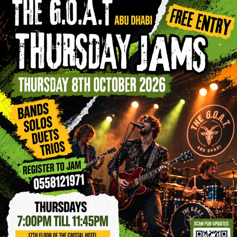 Cover Image for The Goat Thursday mic!