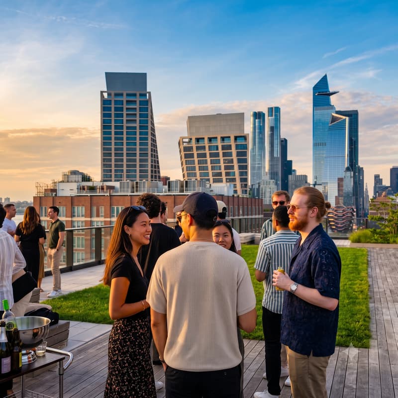 Cover Image for Jews in Fintech - Rooftop Happy Hour ft. Yossi Farro