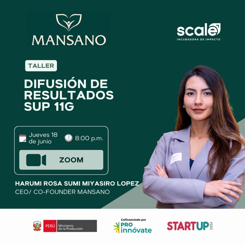 Cover Image for Taller de Difusión de Resultados SUP 11G: Mansano