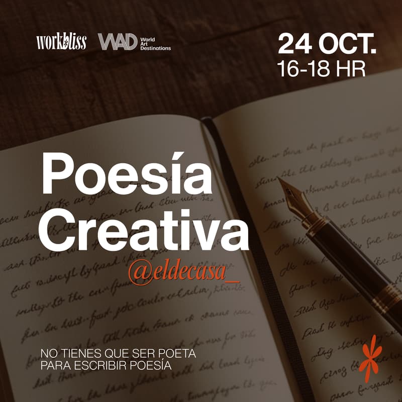 Cover Image for Taller Poesía Creativa ✍️