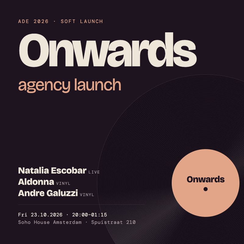 Cover Image for Onwards Agency Launch ADE