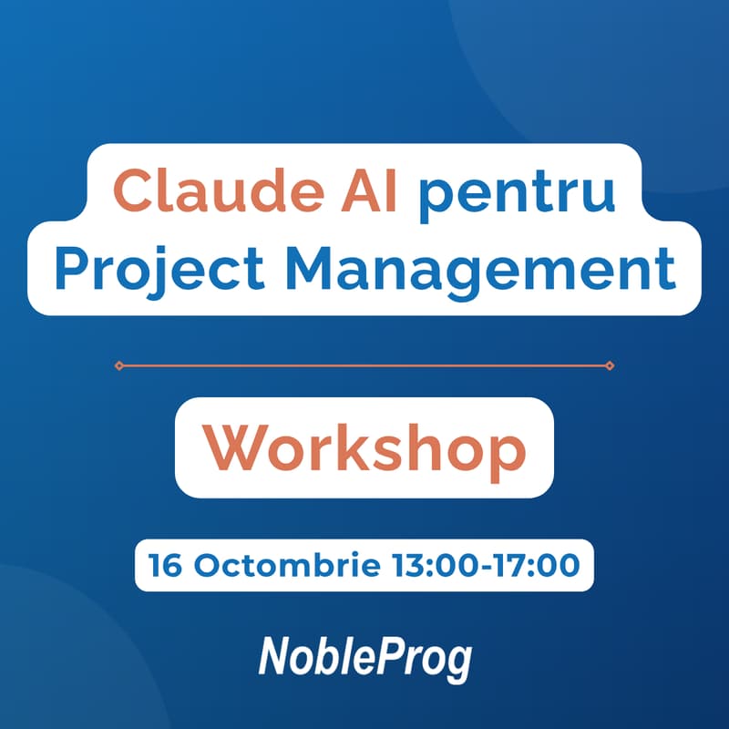 Cover Image for Claude AI pentru Project Management - NobleProg Workshop