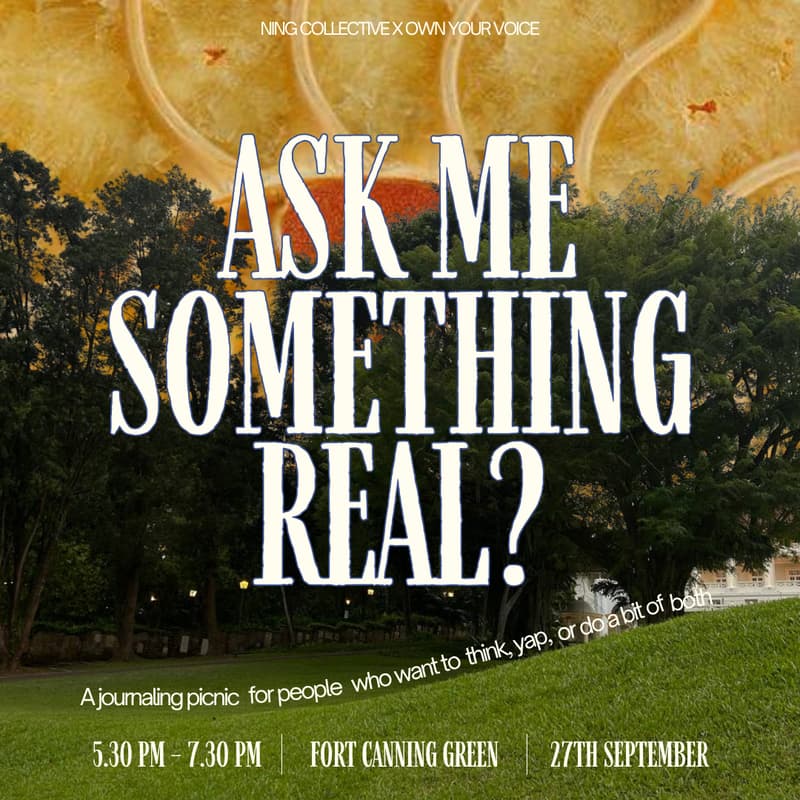 Cover Image for Ask me Something Real?
