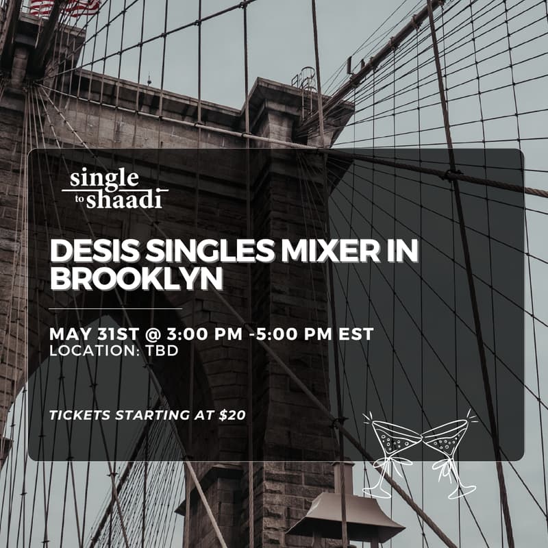 Cover Image for Desi Singles Mixer in Brooklyn