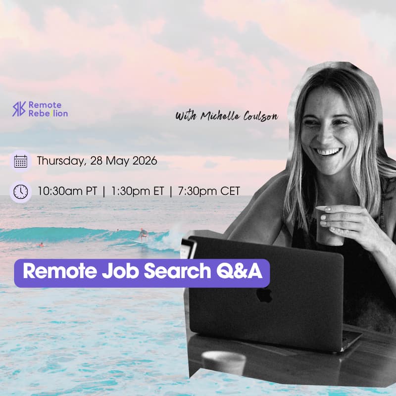 Cover Image for Remote Job Search Q&A