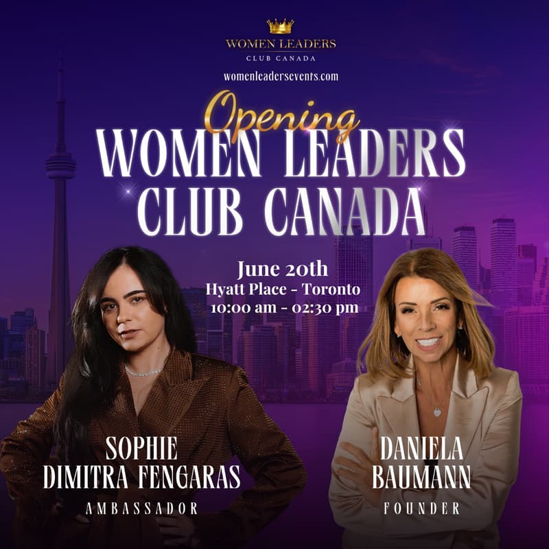 Cover Image for Grand Opening - Women Leaders Club Canada!