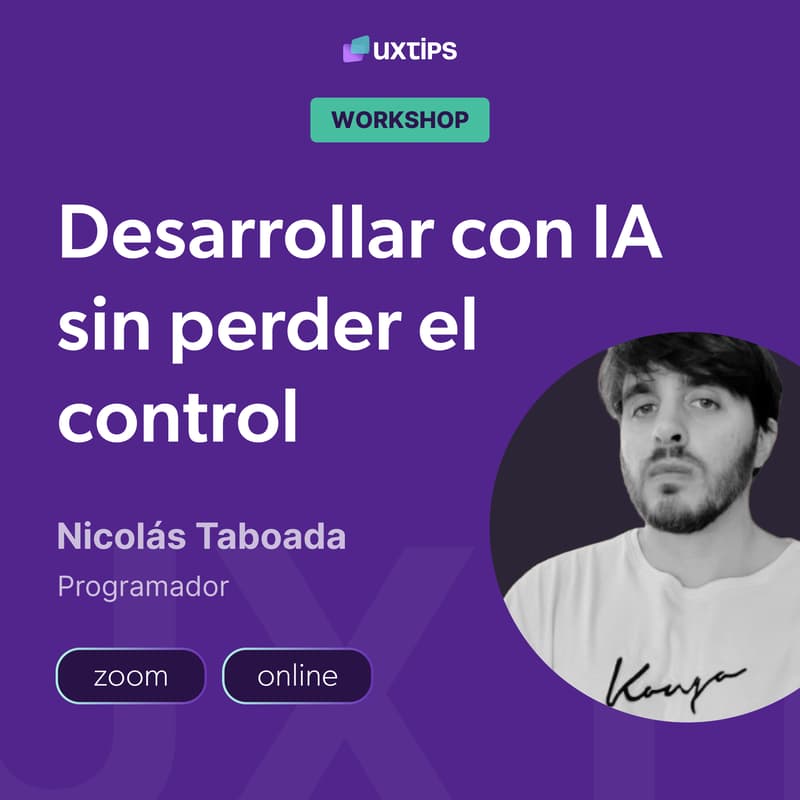 Cover Image for Workshop | Desarrollar con IA sin perder el control