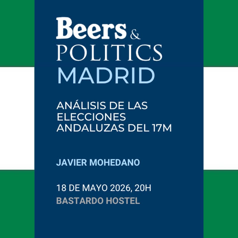 Cover Image for Beers&Politics Madrid: Análisis de las elecciones andaluzas del 17M