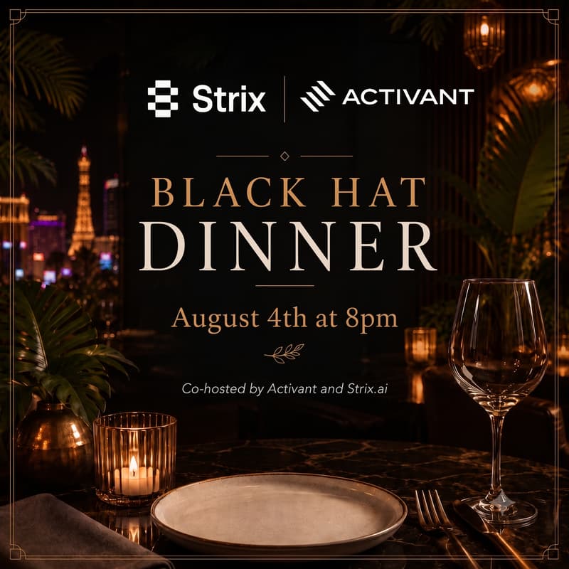 Cover Image for Strix & Activant - Black Hat Dinner