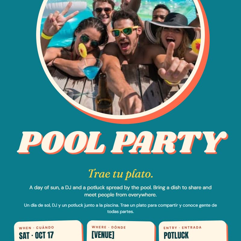 Cover Image for Medellin Pool Party Experience