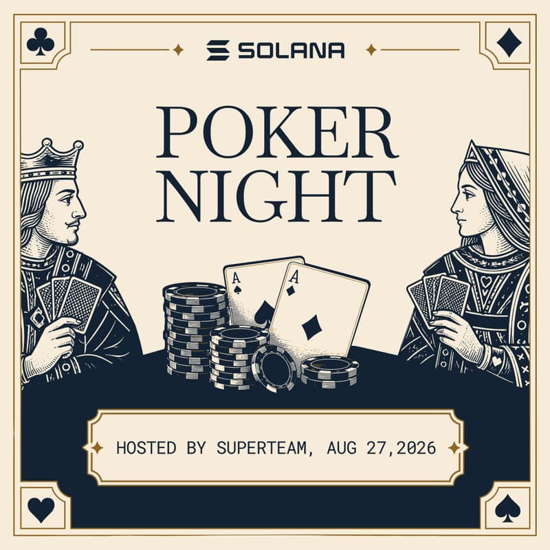 Cover Image for Solana Poker Night | London
