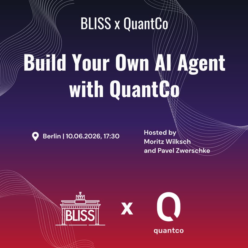 Cover Image for BLISS x QuantCo Workshop