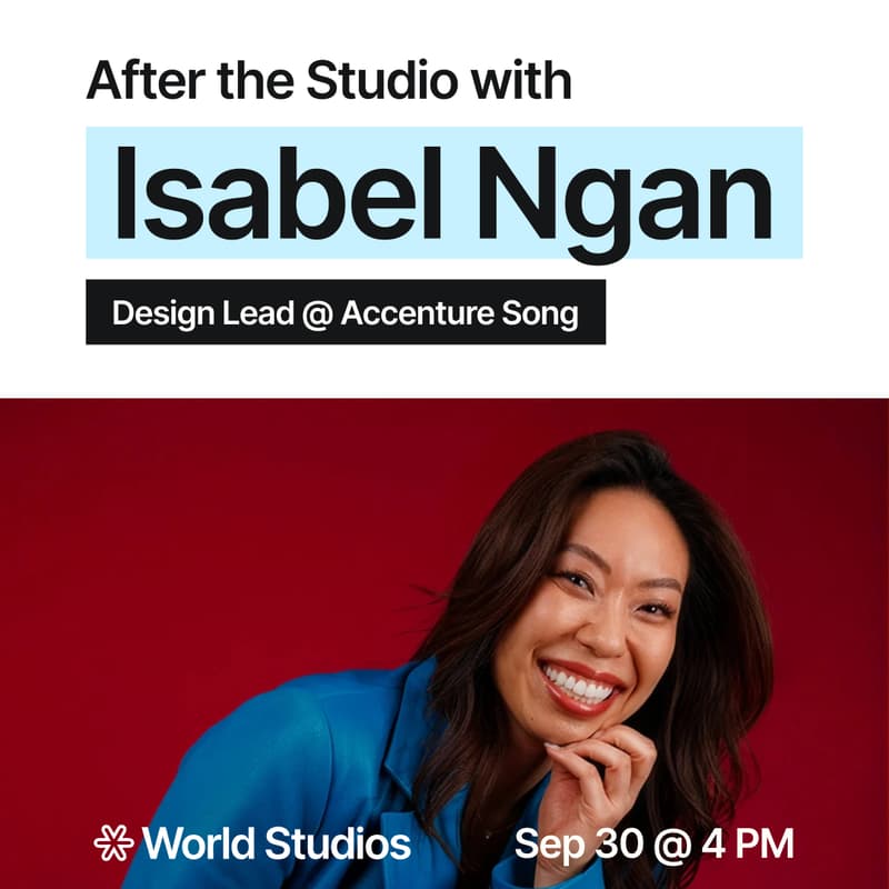 Cover Image for After the Studio with Isabel Ngan: Alumni Speaker Series