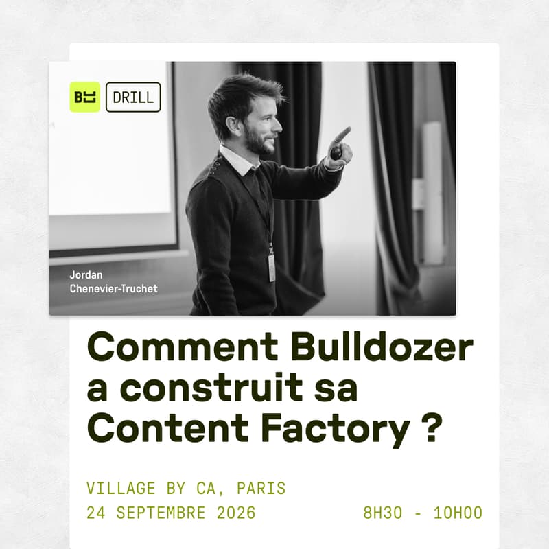 Cover Image for Comment Bulldozer a construit sa content factory ?