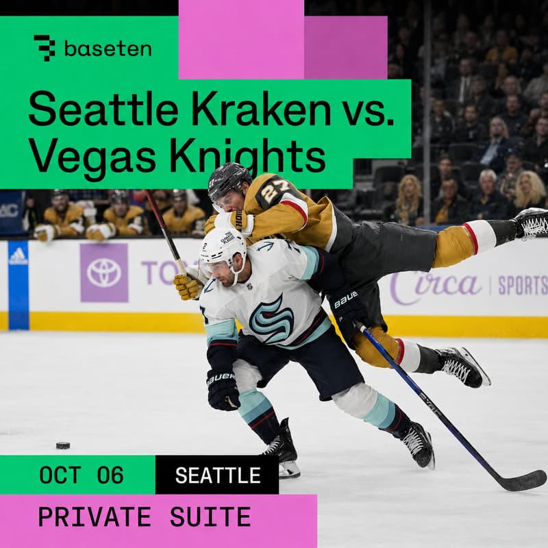 Cover Image for Baseten Suite - Seattle Kraken vs Vegas Knights