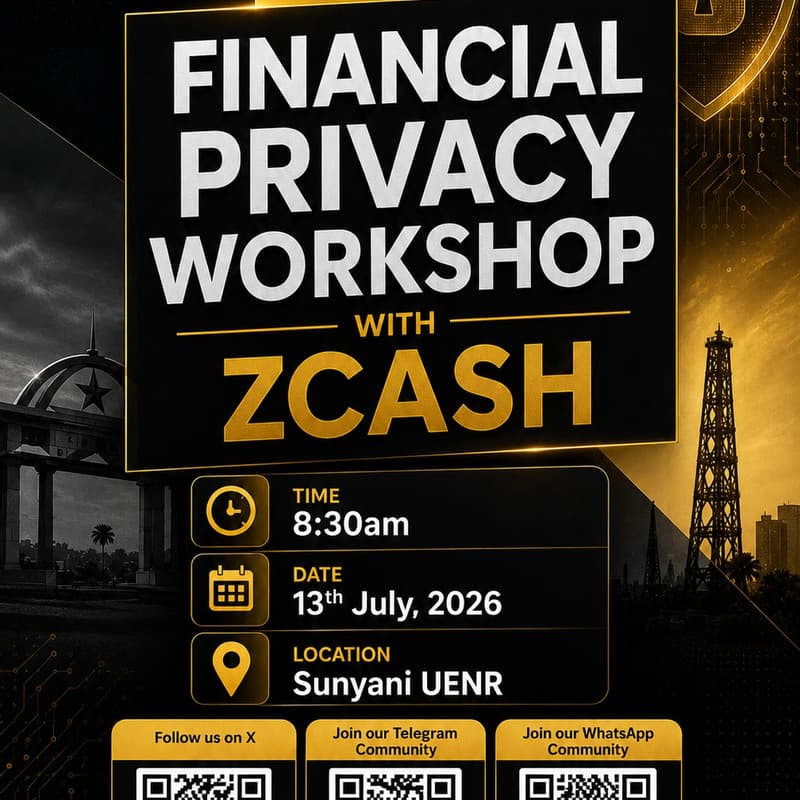 Cover Image for Financial Privacy Workshop with Zcash