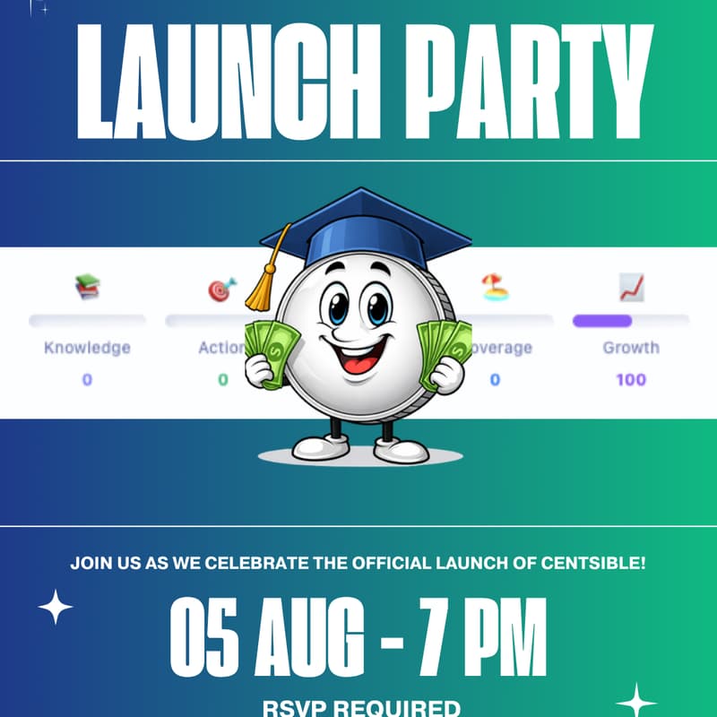 Cover Image for Centsible App Release Event