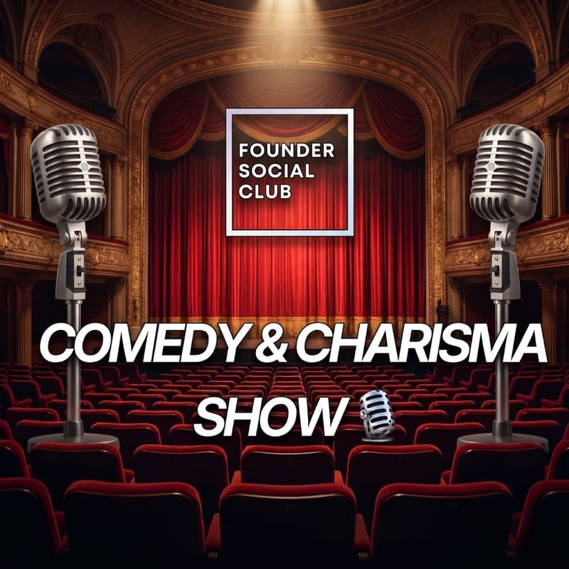 Cover Image for Comedy & Charisma Show 🎙️
