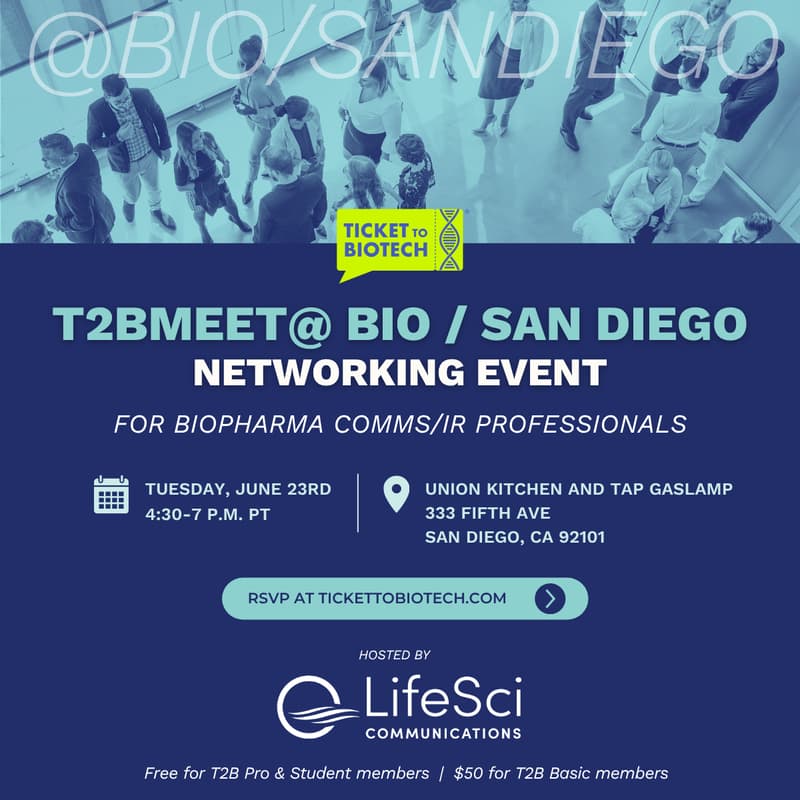 Cover Image for T2Bmeet @ BIO / San Diego 2026
