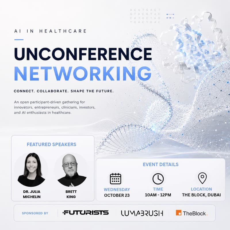 Cover Image for AI in Healthcare Unconference. Networking- Edition 4