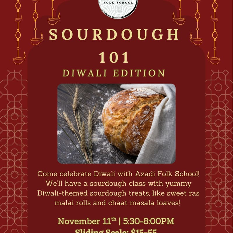 Cover Image for Sourdough 101: Diwali Edition