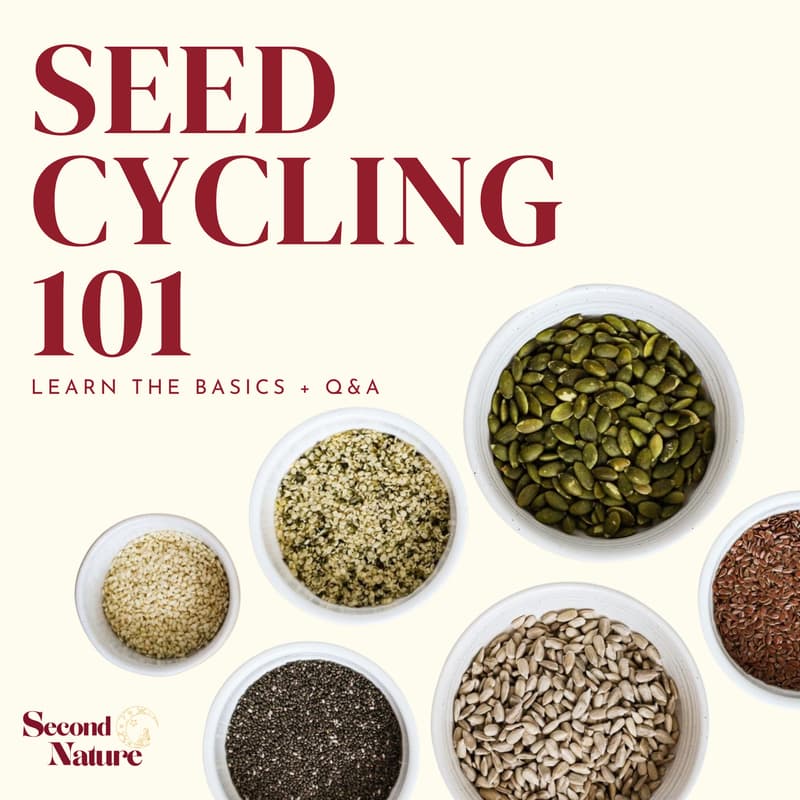 Cover Image for Seed Cycling 101: Learn the Basics + Q&A
