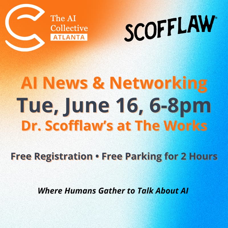 Cover Image for AI News and Networking (w/ The AI Collective)