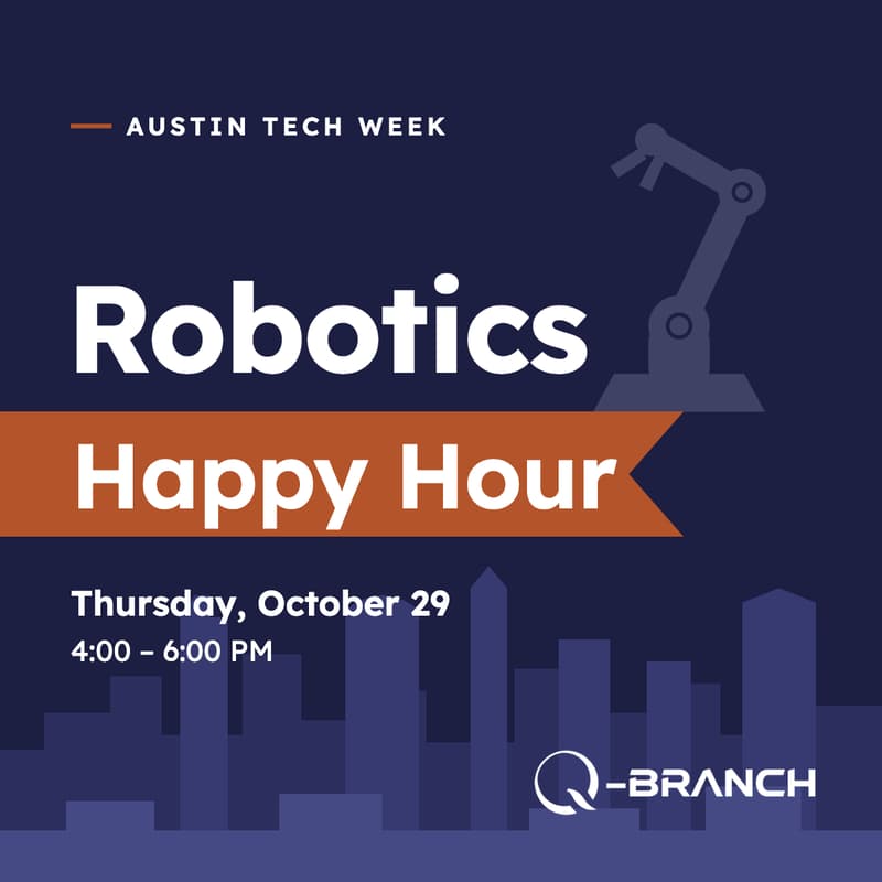 Cover Image for Q-Branch Robotics Rooftop Happy Hour (ATW)