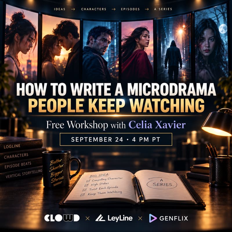 Cover Image for 🎬LeyLine Presents: How to Write a Microdrama People Keep Watching