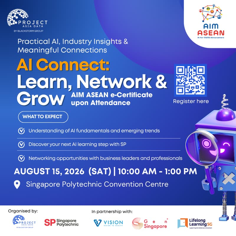 Cover Image for AI Connect: Learn, Network & Grow – AIM ASEAN Certification