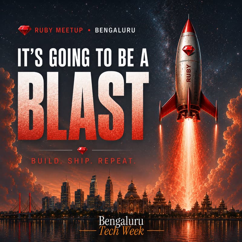 Cover Image for Ruby Meetup - Bengaluru
