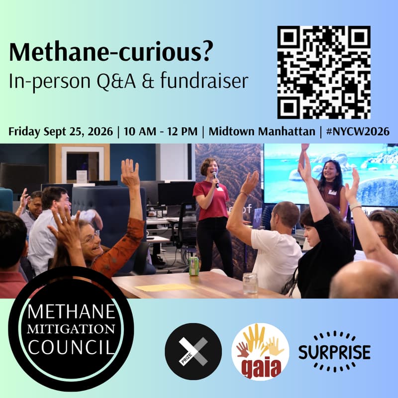 Cover Image for 🤔 Methane-curious? Laugh & Learn with Climate Comedian Stuart Goldsmith + Special Guests (fundraiser)