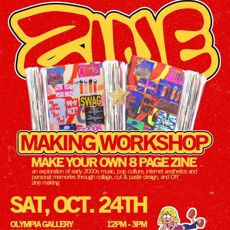 Cover Image for zine making workshop