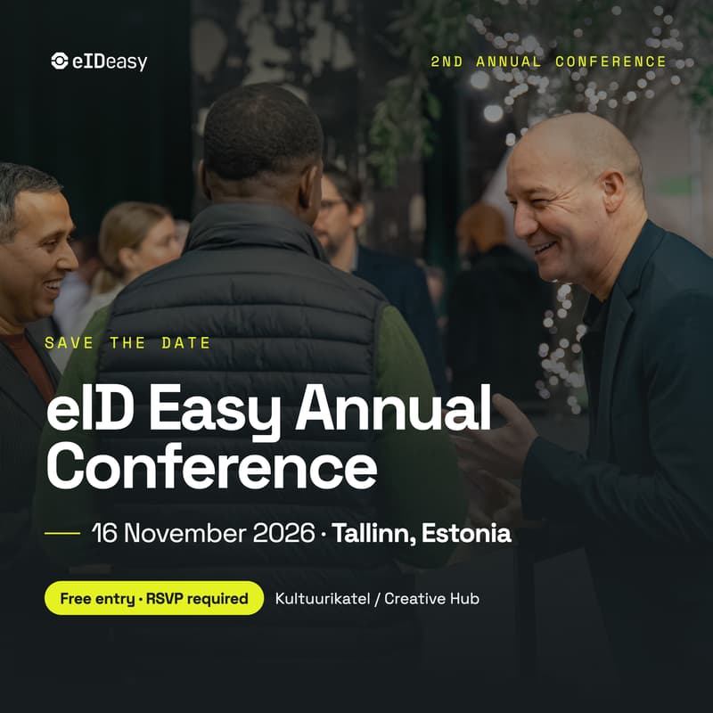 Cover Image for eID Easy Annual Conference 2026: digital identity, EUDIW, and trust services in Tallinn
