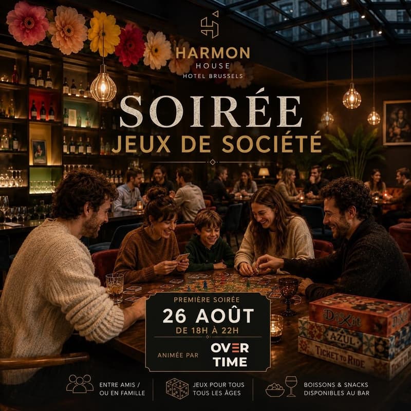 Cover Image for Boardgames @HarmonBrussels
