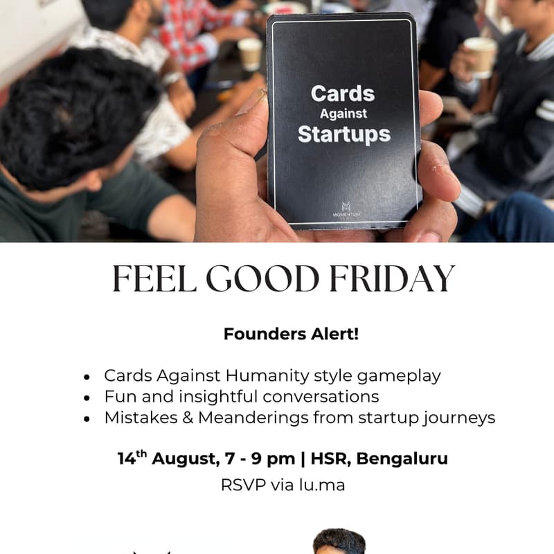 Cover Image for Cards Against Startups: Momentum Studio x Radhika Mohta