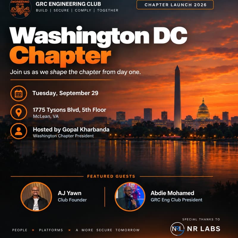 Cover Image for GRC Engineering Club: Washington, DC Chapter Kickoff